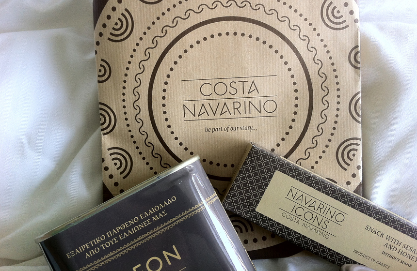 Costa Navarino Typography: Goody Bag with Selected Products