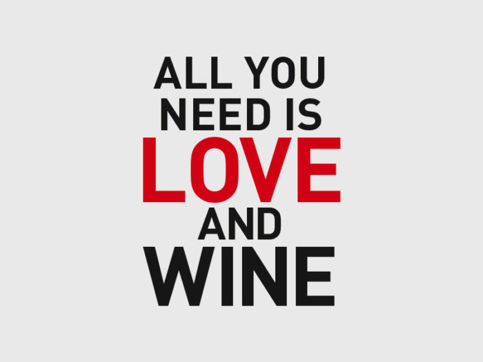 All you need is love and wine campaign Nicholas Faraklas